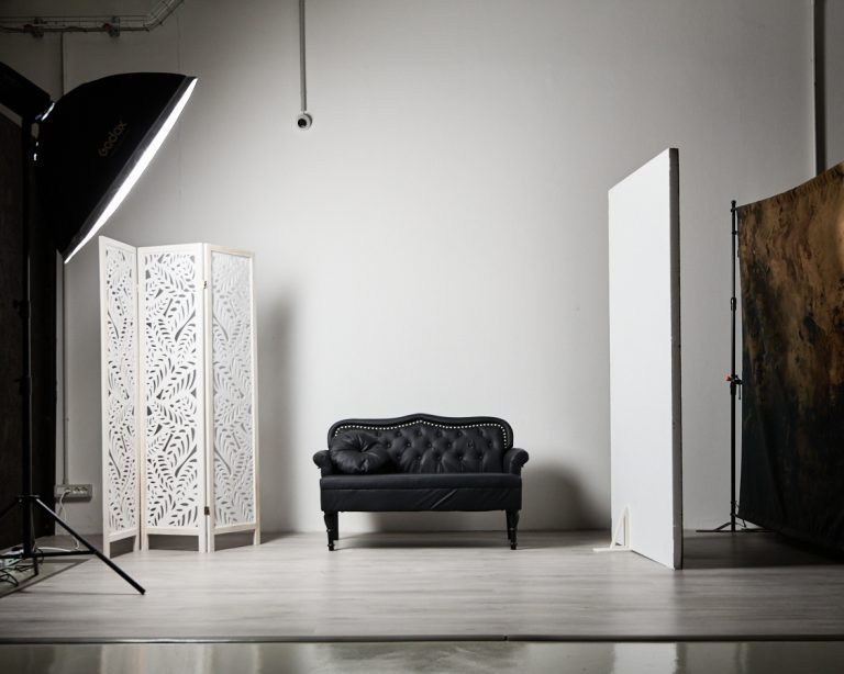 White Wall, set con parete bianca per shooting fotografici